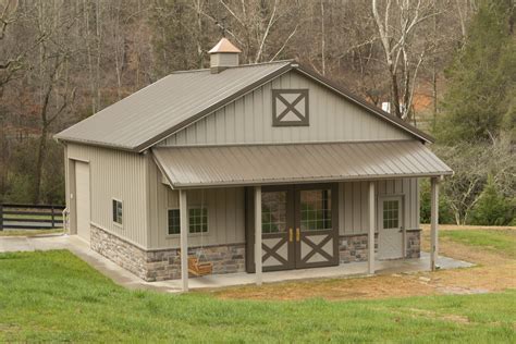 small metal buildings for homes